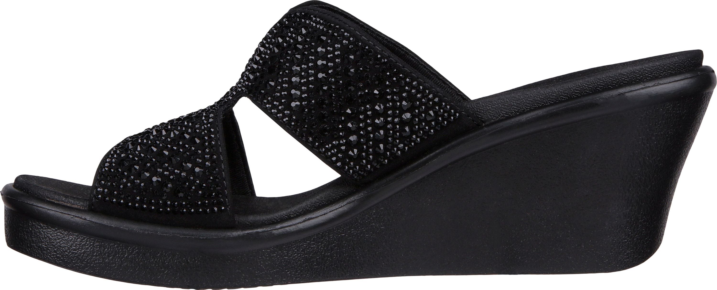 SKECHERS RUMBLE ON-DANCING AWAY ブラック 6 Skechers Slip-ins: Rumble On - Dancing Away