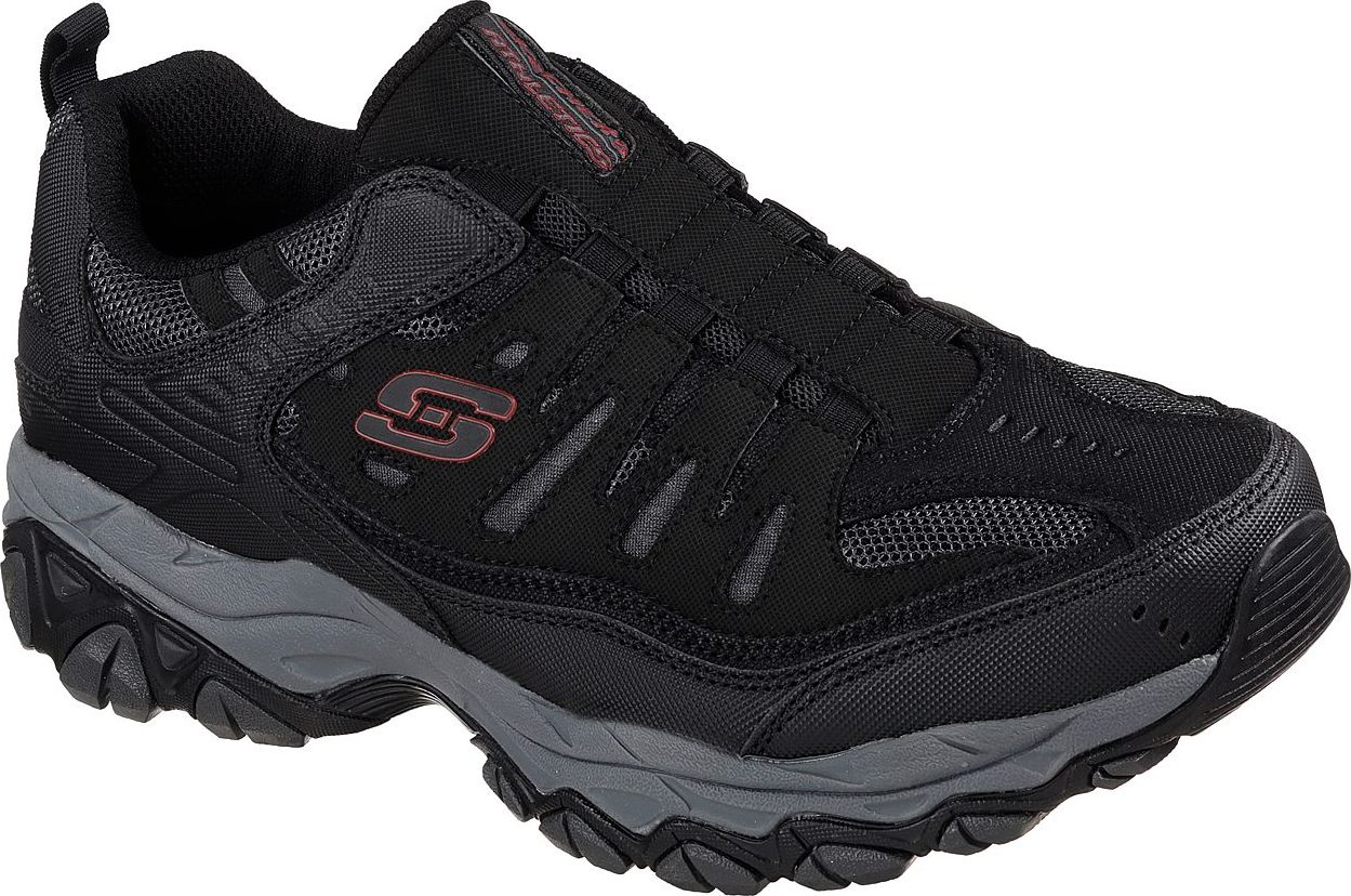 Skechers Shoes After Burn M. Fit Wonted Black - Extra Wide
