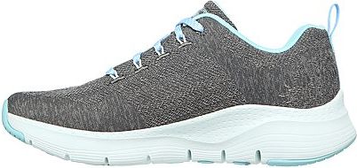 Skechers Shoes Arch Fit Comfy Wave Charcoal/turquoise