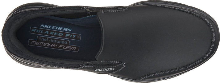 Skechers Shoes Glides Calculous Black - Extra Wide