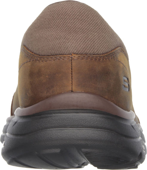 Skechers Shoes Glides Calculous Brown - Extra Wide
