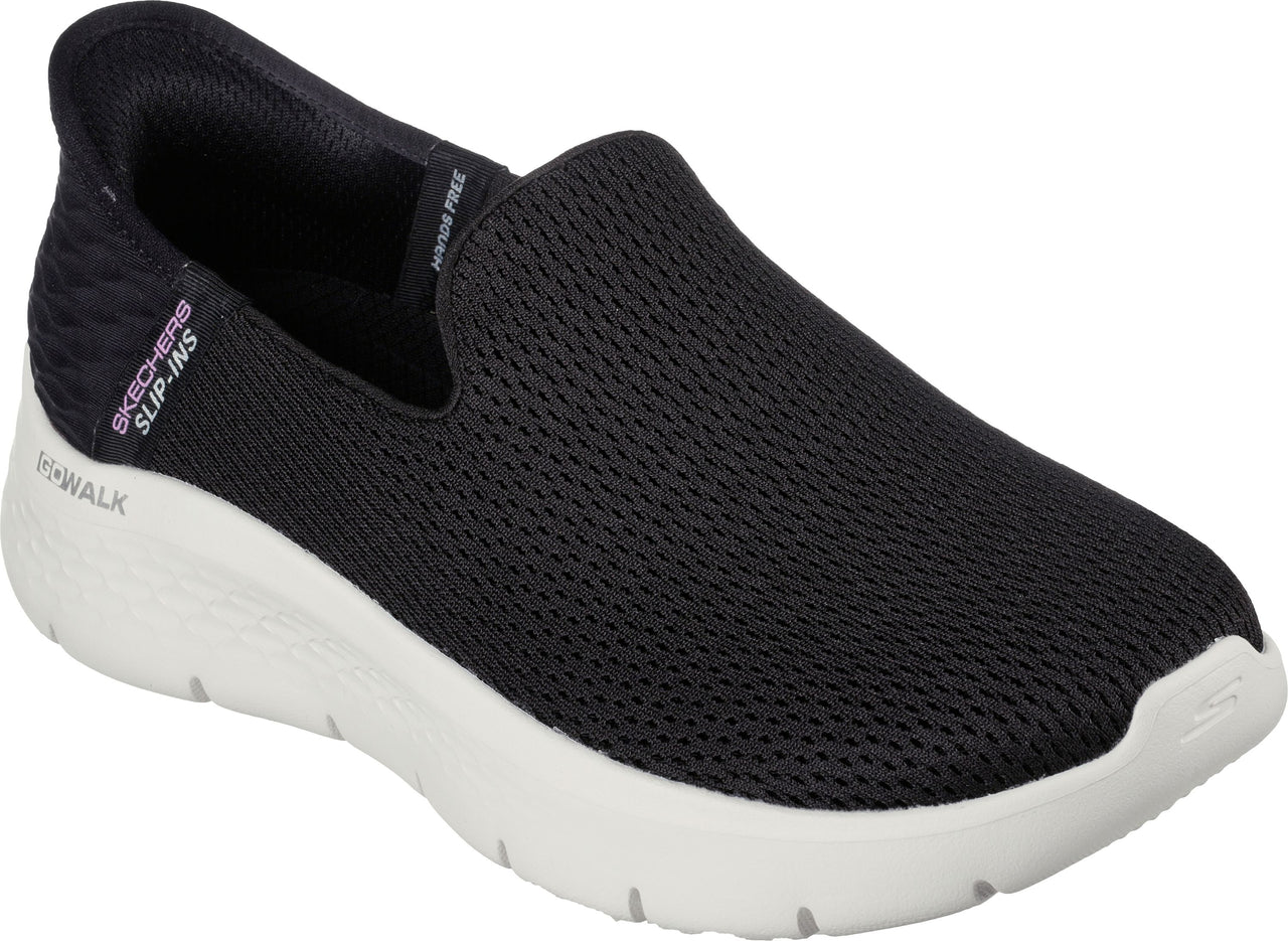 Skechers Shoes Slip-ins Go Walk Flex Relish Black White