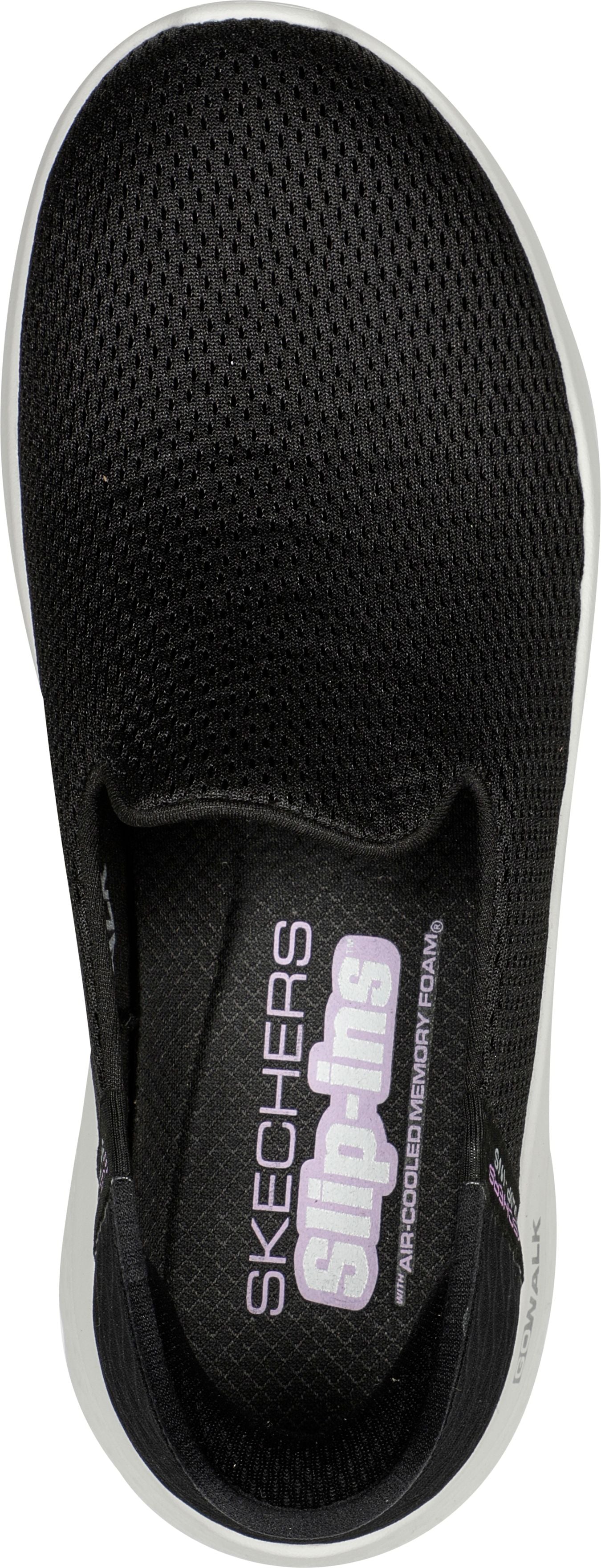 Skechers Shoes Slip-ins Go Walk Flex Relish Black White