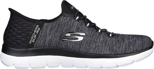 Skechers Shoes Slip-ins Summits Dazzling Black White