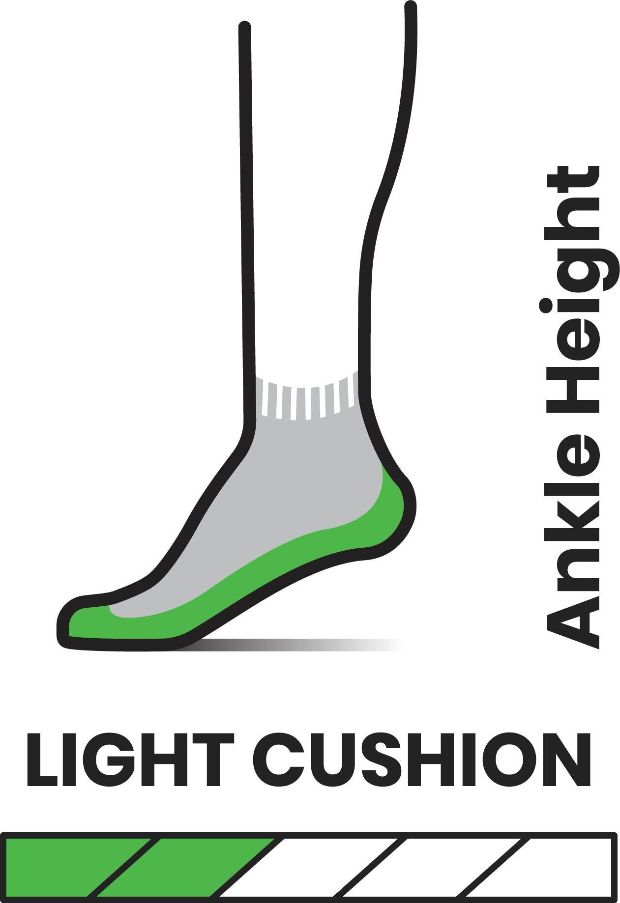 Smartwool Apparel Men's Hike Light Cushion Ankle Medium Gray