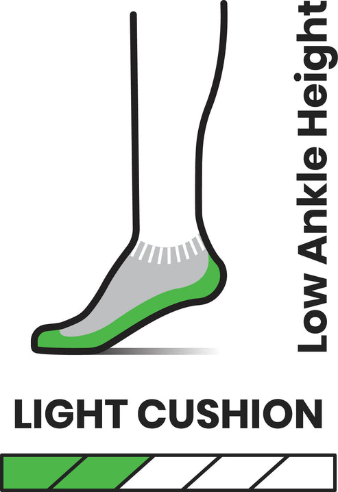 Smartwool Apparel Men's Hike Light Cushion Low Ankle Medium Gray