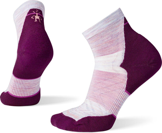 Smartwool Apparel W Run Targeted Cushion Ankle Purple Eclipse