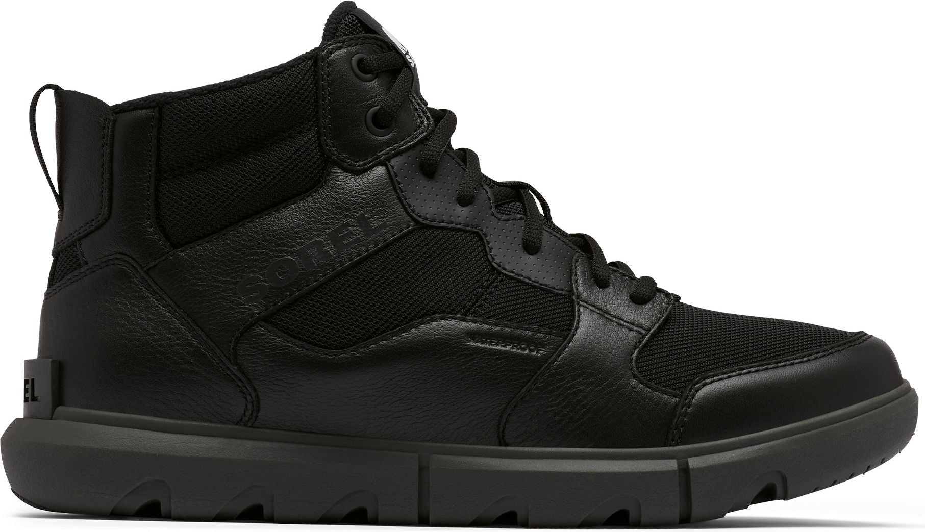 Explorer Next Sneaker Mid WP Black | Quarks Shoes