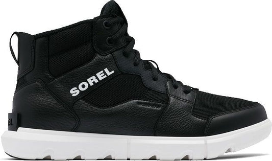 Sorel Boots Explorer Sneaker Mid Waterproof Black