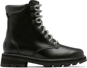 Sorel Boots Lennox Lace Stacked Waterproof Black