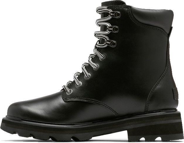 Sorel Boots Lennox Lace Stacked Waterproof Black
