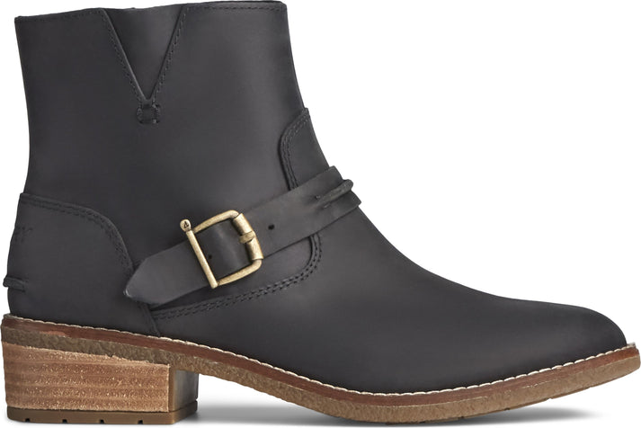 Sperry Boots Seaport Storm Buckle Black