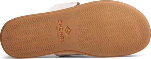 Sperry Sandals Waveside Plushwave Slide Silver
