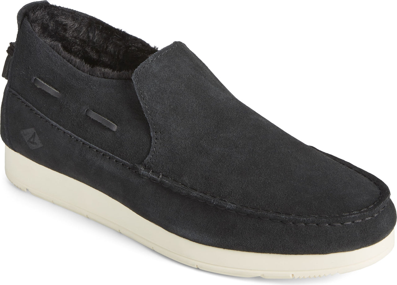 Sperry Shoes Moc-sider Suede Black
