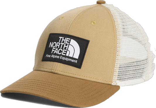 The North Face Accessories Deep Fit Mudder Trucker Hat Utility Brown Khaki Stone