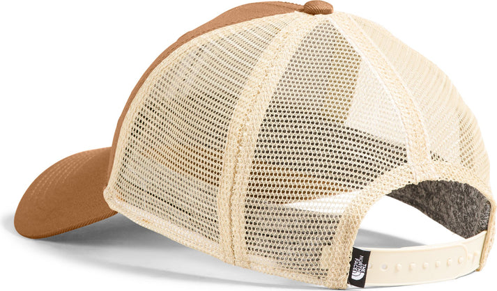 The North Face Accessories Embroidered Mudder Trucker Almond Butter Gravel