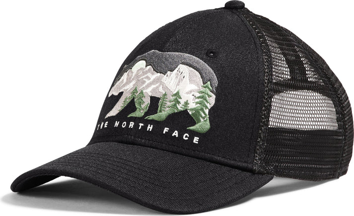 The North Face Accessories Embroidered Mudder Trucker Tnf Black Bear Graphic
