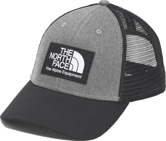 The North Face Accessories Mudder Trucker Hat Tnf Black Tnf Medium Grey Heather