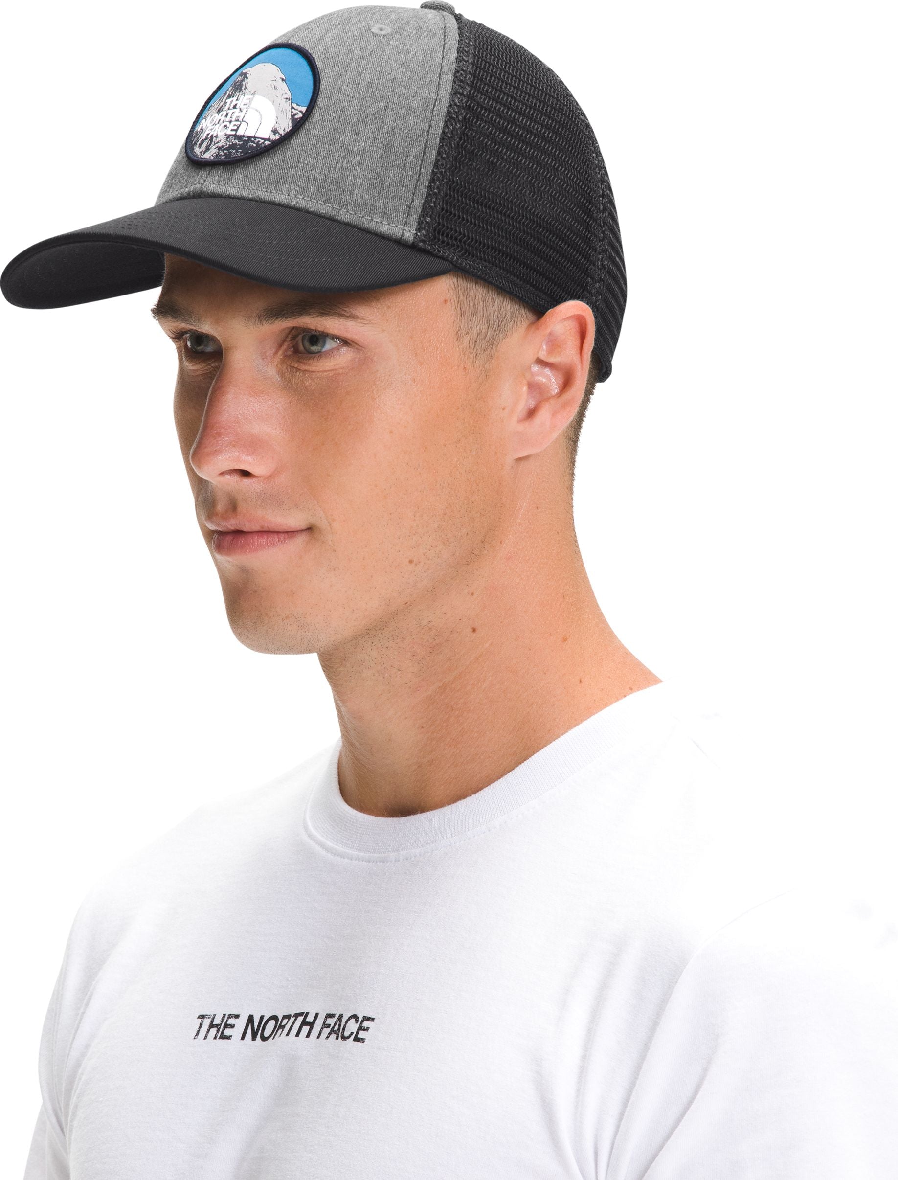 Mudder Trucker Hat TNF Medium Grey Heather/Graphic Patch – Quarks