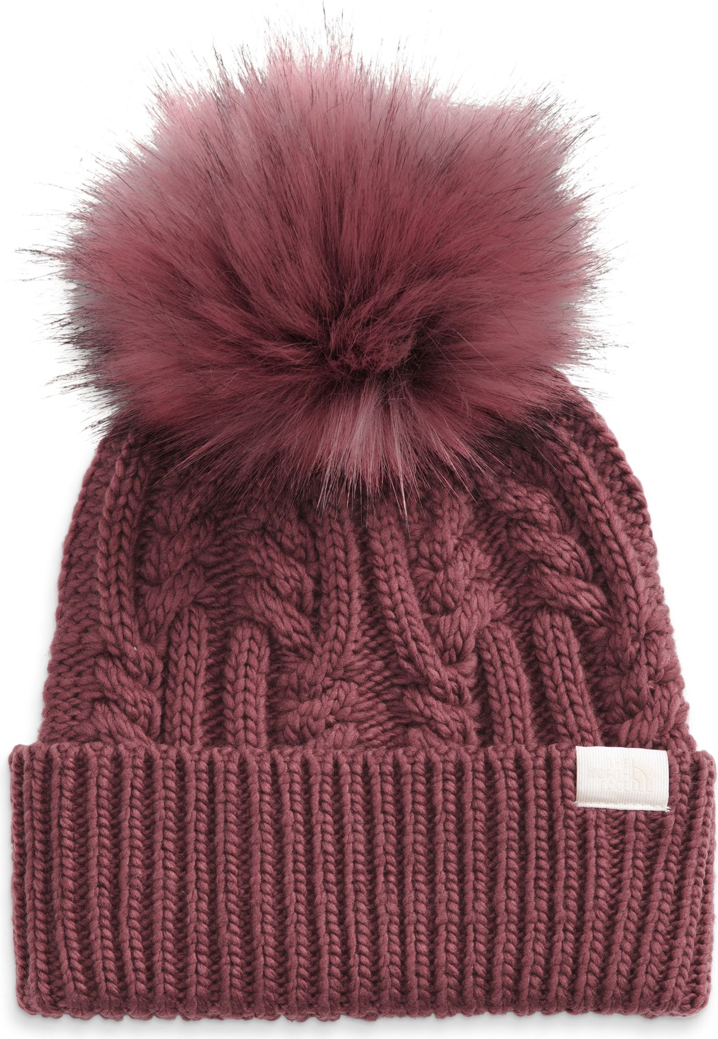 The North Face Accessories Women's Oh Mega Fur Pom Beanie Wild Ginger