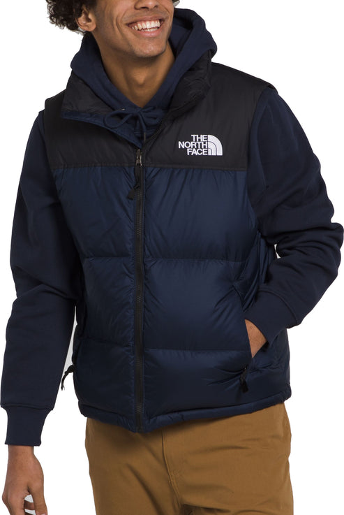 The North Face Apparel M 1996 Retro Nuptse Vest Summit Navy Tnf Black