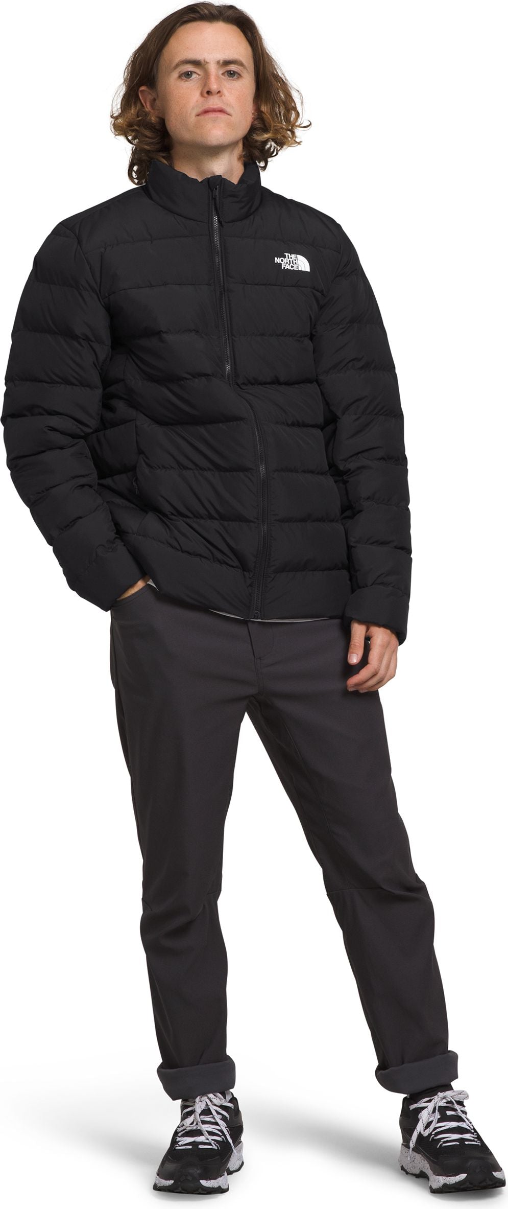 The North Face Apparel M Aconcagua 3 Jacket Tnf Black