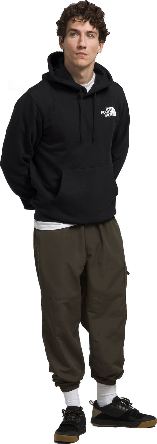 The North Face Apparel M Box Nse Pullover Hoodie Tnf Black Tnf Black Half Dome Outline Print