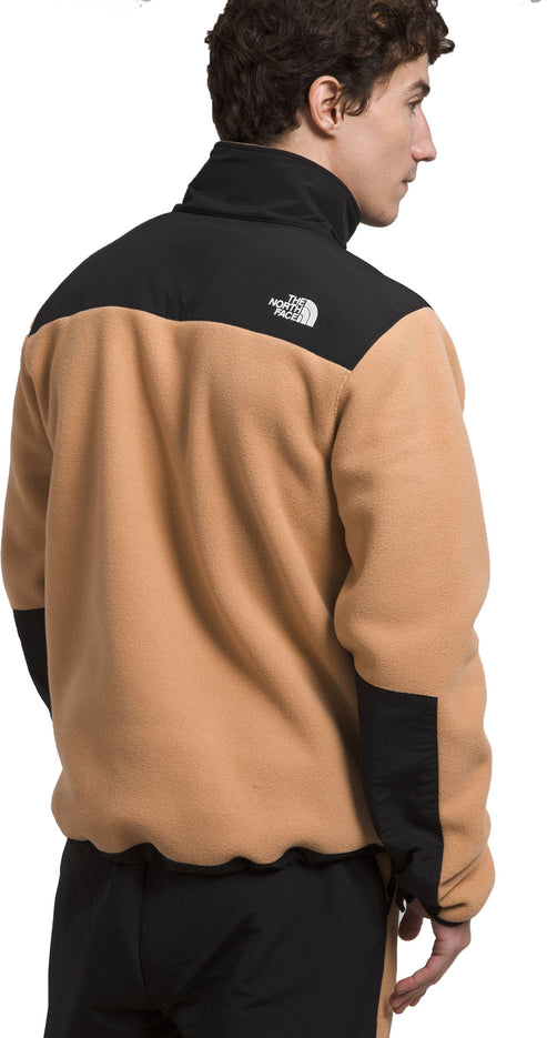 The North Face Apparel M Denali Jacket Almond Butter Tnf Black
