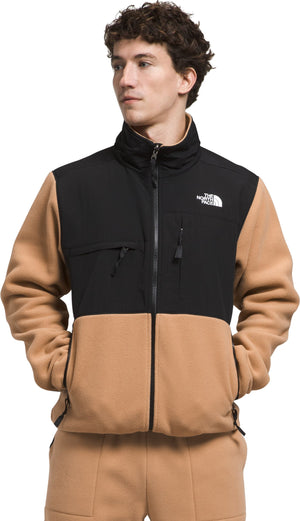 The North Face Apparel M Denali Jacket Almond Butter Tnf Black