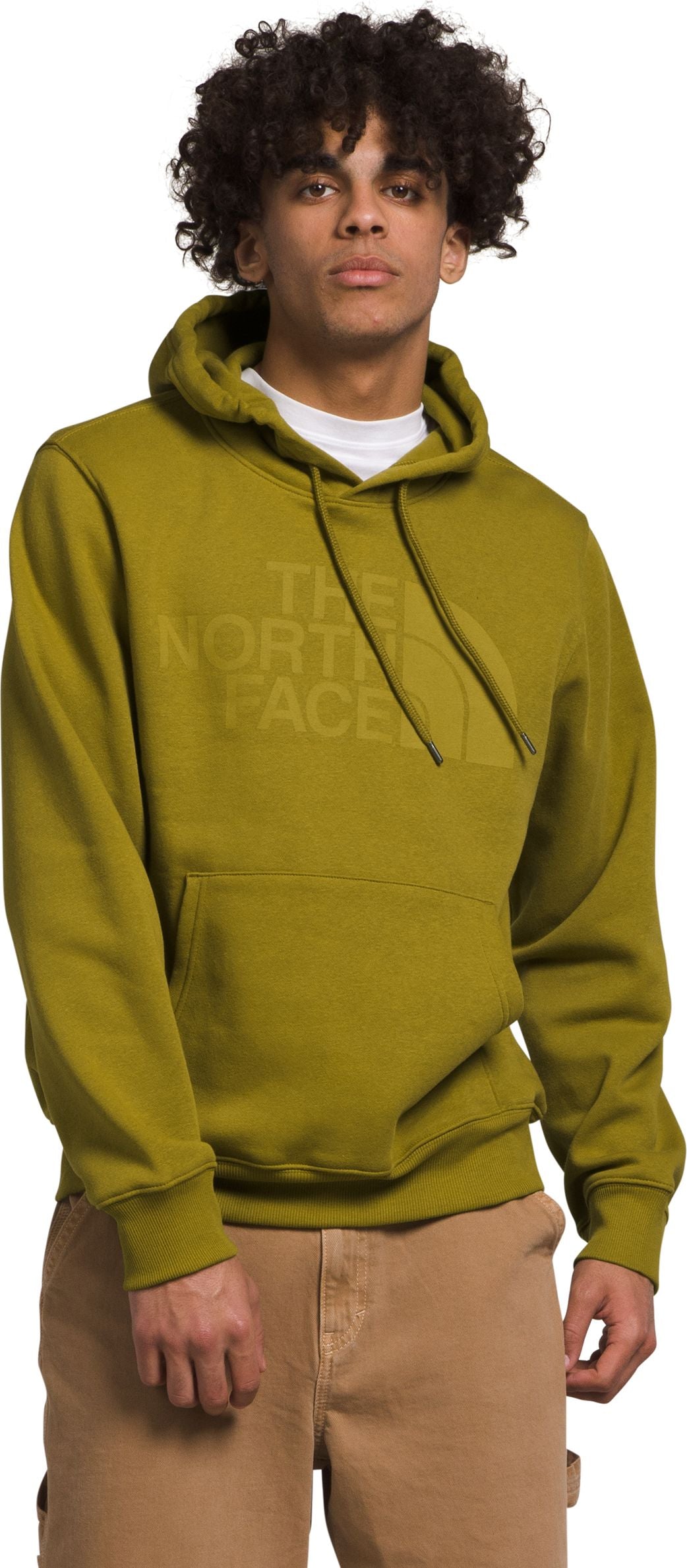 Men's Half Dome Pullover Hoodie Sulphur Moss Tonal | Quarks Shoes