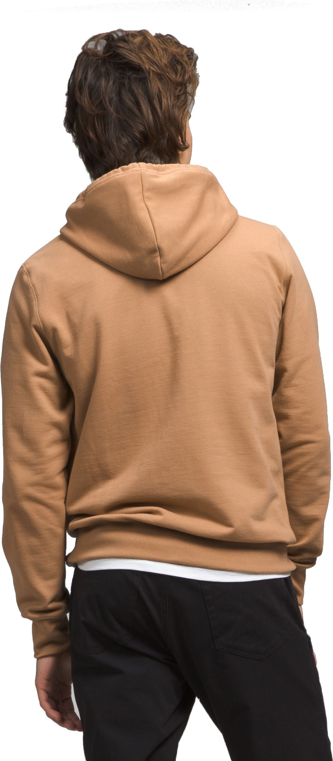 The North Face Apparel M Heritage Patch Pullover Hoodie Almond Butter