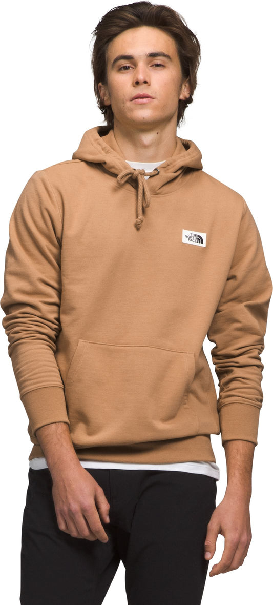 The North Face Apparel M Heritage Patch Pullover Hoodie Almond Butter