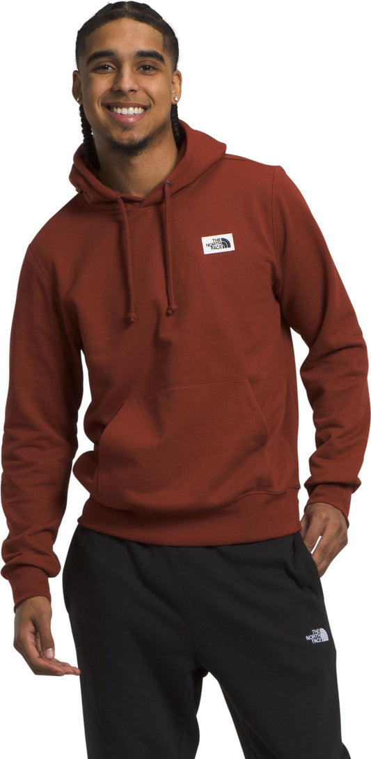 The North Face Apparel M Heritage Patch Pullover Hoodie Brandy Brown