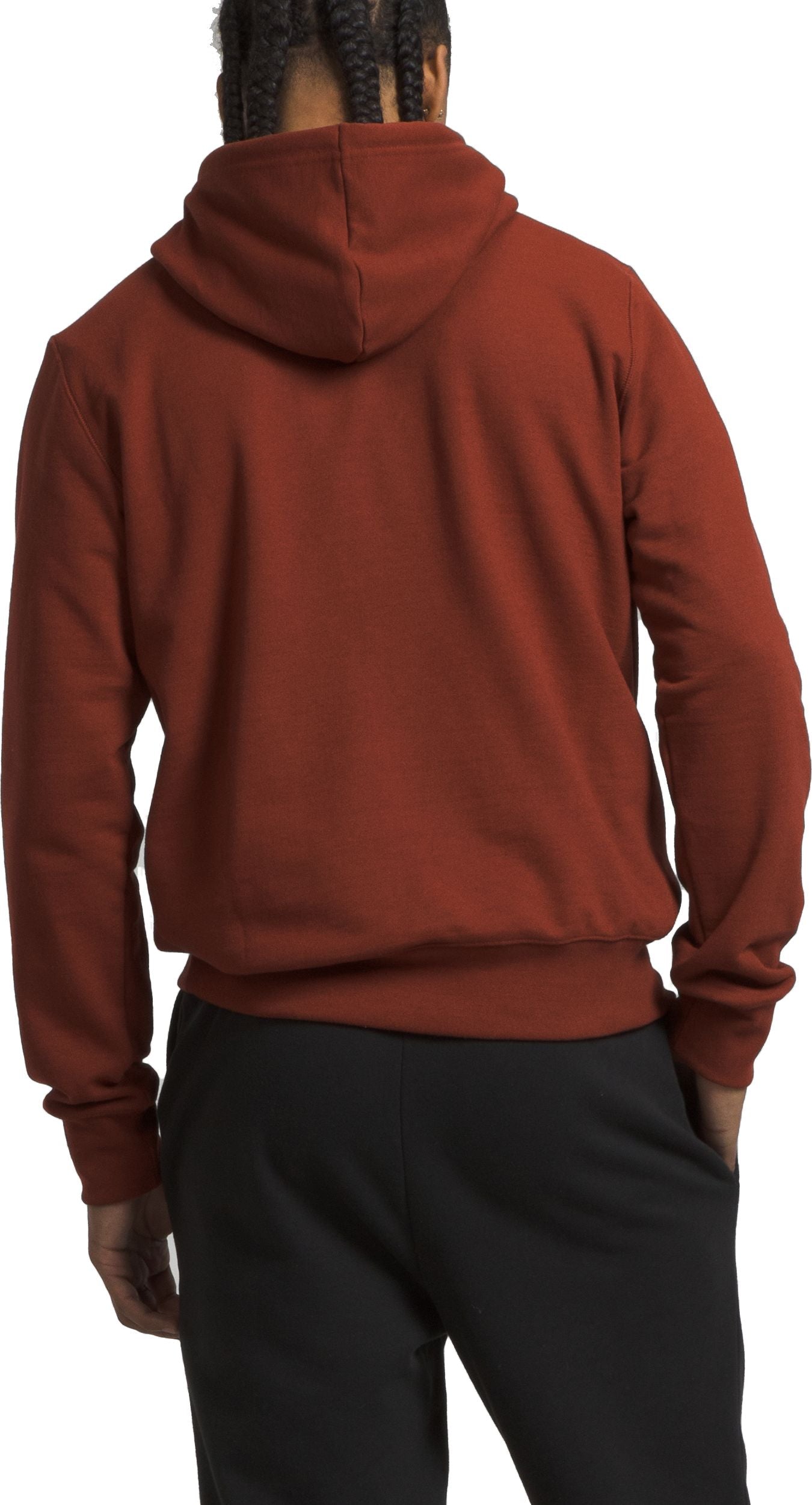 The North Face Apparel M Heritage Patch Pullover Hoodie Brandy Brown