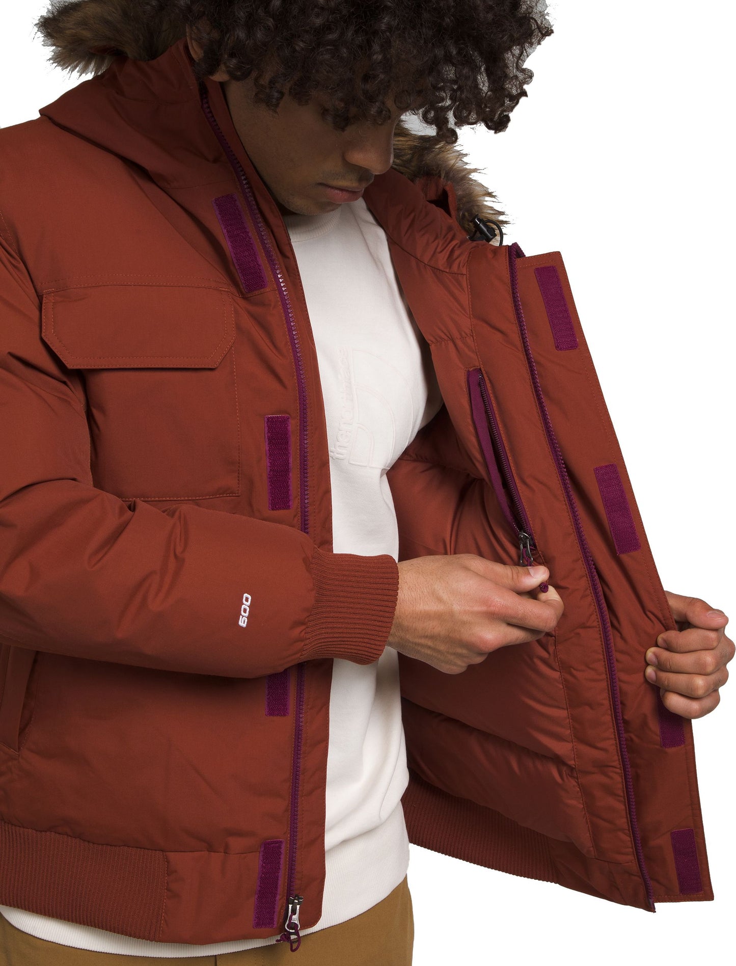 The North Face Apparel M Mcmurdo Bomber Brandy Brown