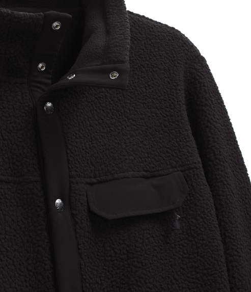 The North Face Apparel Men's Cragmont Snap Front Jacket Tnf Black/tnf Black