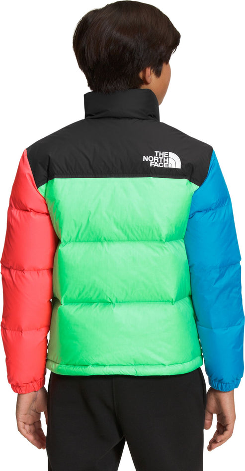 The North Face Apparel Teen 1996 Retro Nuptse Jacket Chlorophyll Green