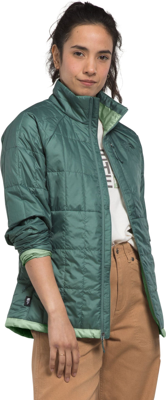 The North Face Apparel W Circaloft Jacket Dark Sage Misty Sage