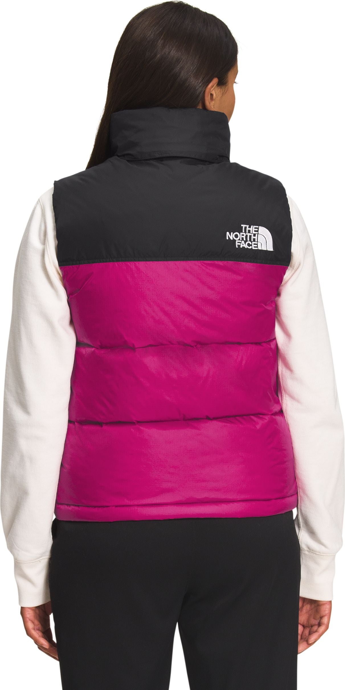 The North Face Apparel Womens 1996 Retro Nuptse Vest Fuschia Pink
