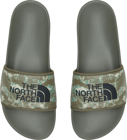The North Face Sandals M Base Camp Slide Iii Military Olive Stripped Camo Print Tnf Black