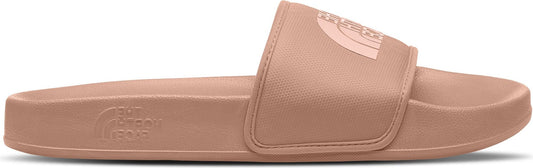 A slip-on sandal with a strap over the midfoot.
