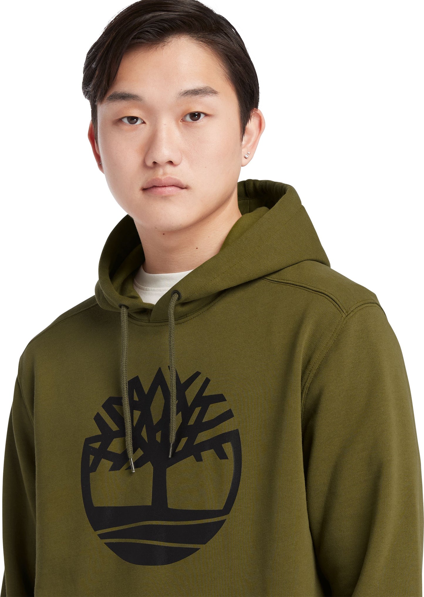 Timberland Apparel Core Tree Logo Pullover Hoodie Olive