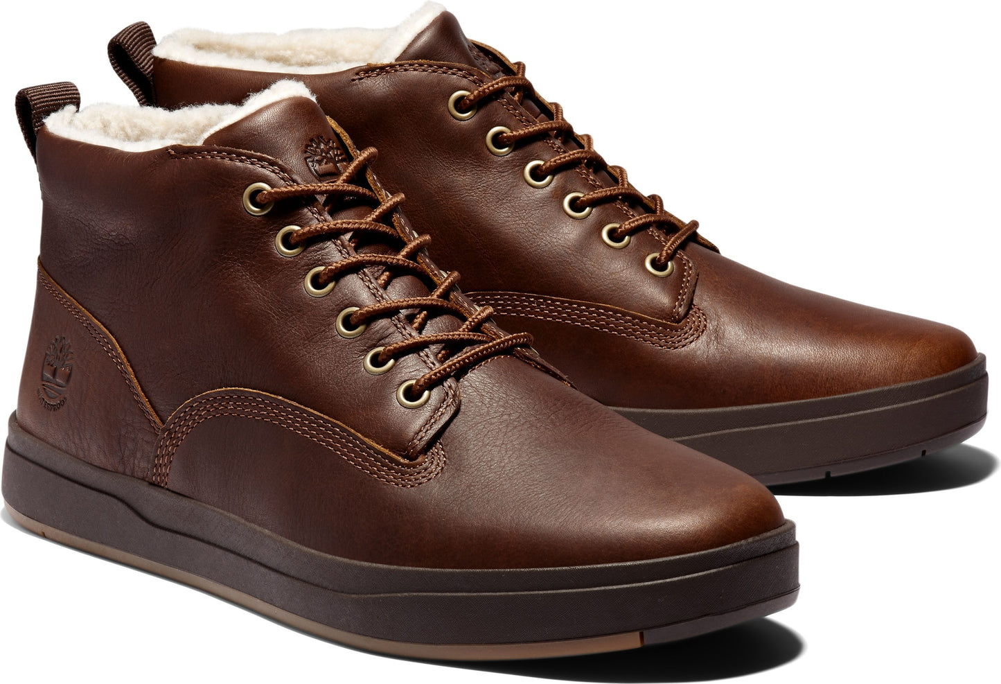 Davis Square Warm Lined Rust – Quarks Shoes - Main Image
