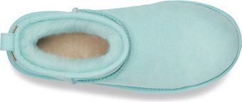 light blue short slipper