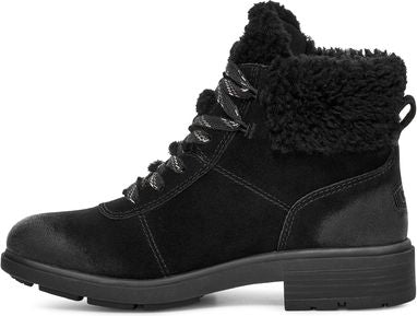 UGG Australia Boots Harrison Fur Lace Black