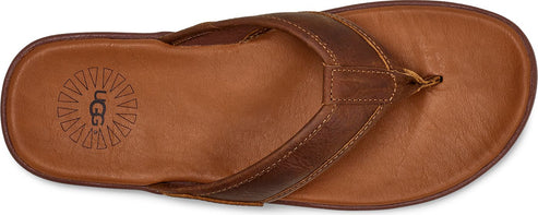 Seaside Flip Leather Luggage – Quarks Shoes - Main Image