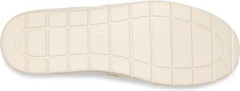 The outsole of a shoe showing a grid pattern.
