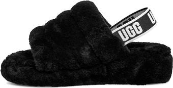 Fluff Yeah Slide Black | Quarks Shoes