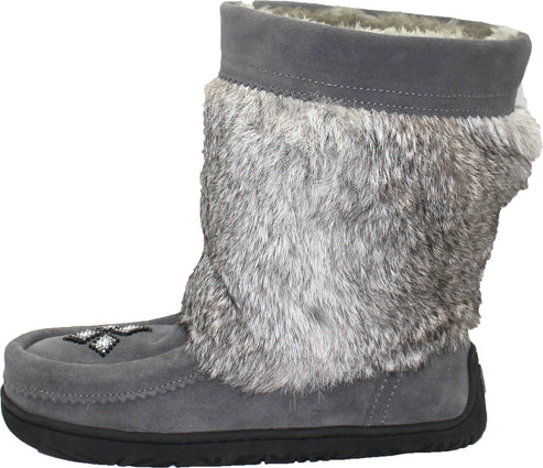 Urban Trail Boots Mid Charcoal Suede Mukluk