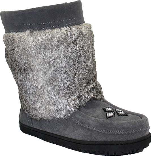Urban Trail Boots Mid Charcoal Suede Mukluk